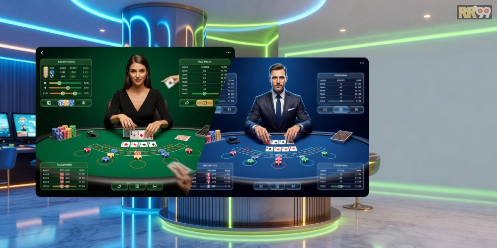 Top 2 nền tảng trực tiếp casino rr99 với giao diện hiện đại và ưu đãi hấp dẫn cho người chơi
